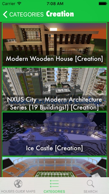 Building Guide for Minecraft - Houses for Minecraft PE MineMaps