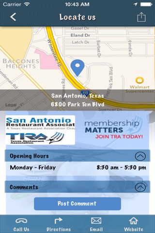 San Antonio Restaurant Association screenshot 2