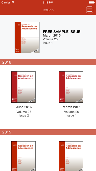 How to cancel & delete Journal of Research On Adolescence from iphone & ipad 1