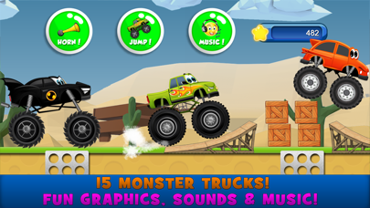 How to cancel & delete Monster Trucks Kids Racing Game from iphone & ipad 2