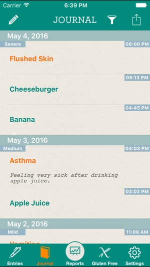 Allergy Journal(圖2)-速報App