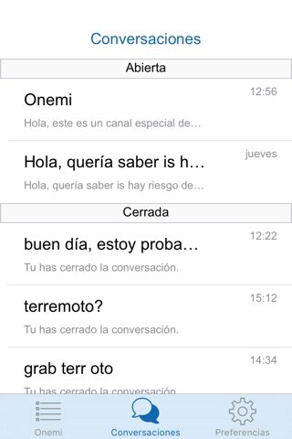 ONEMI Chat screenshot 3