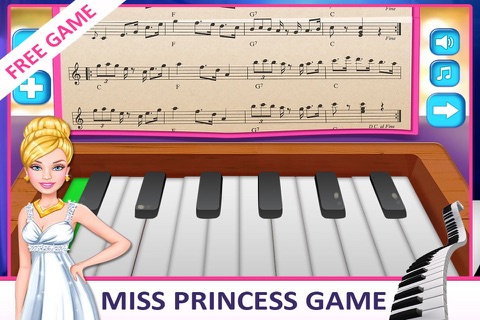 Miss Princess - Piano, Quiz & Dress Up Games screenshot 3