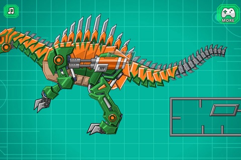 Toy War Robot Spinosaurus screenshot 2