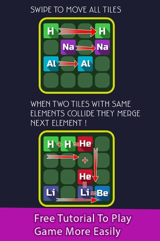 2048 in Periodic Table - A Chemistry Puzzle Game screenshot 3