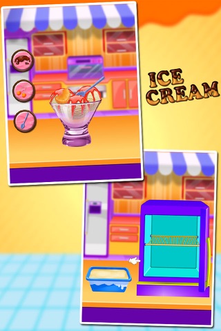 Frozen Ice Cream Maker Homemade cooking recipe - Cooking games for kids screenshot 2
