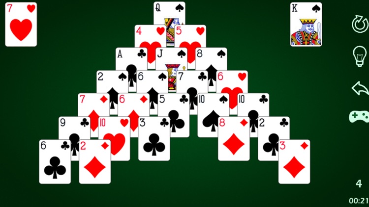 Pyramid Solitaire Classic Game screenshot-4