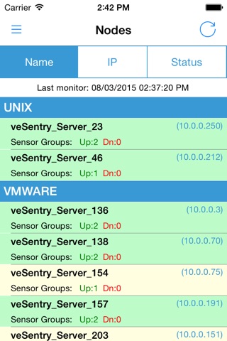 veSentry Enterprise screenshot 2