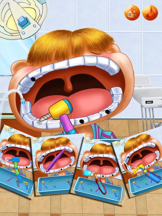 Crazy Dentist @ Doctor Office:Fun Kids Teeth Games for Boys HD.