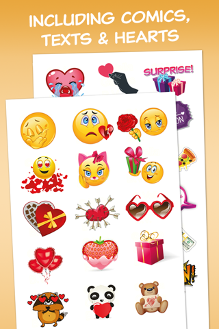 Love Emoji - Extra Emojis and Emoticons for Valentines Day screenshot 2