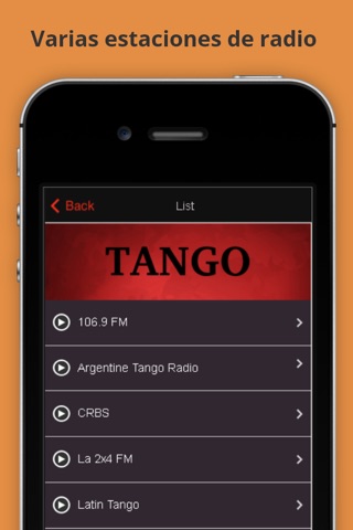 Tango App - Musica Milonga y Tango Argentino screenshot 3