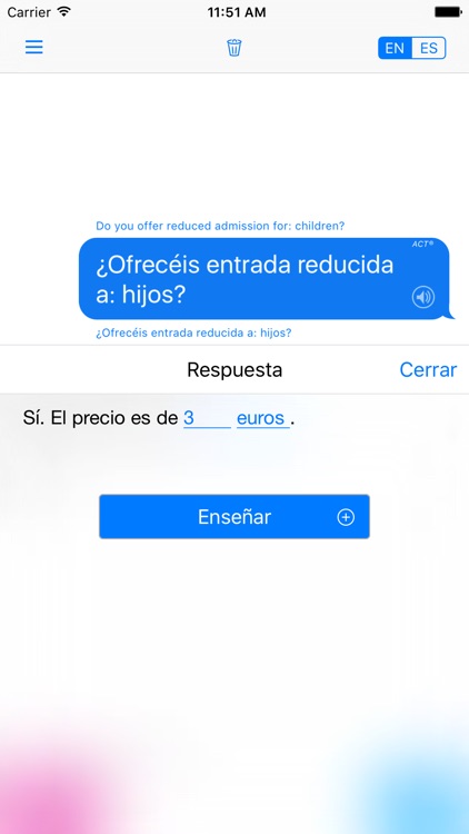 Yocoy : Intelligent Translator English to Spanish. screenshot-3