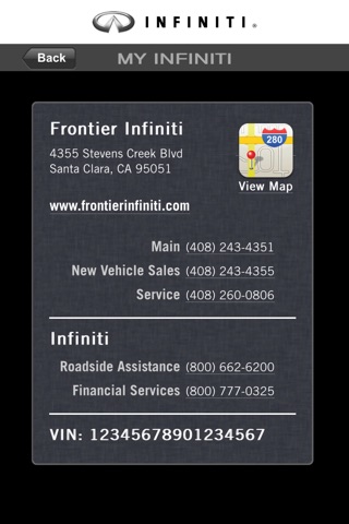 INFINITI Personal Assistant® screenshot 4