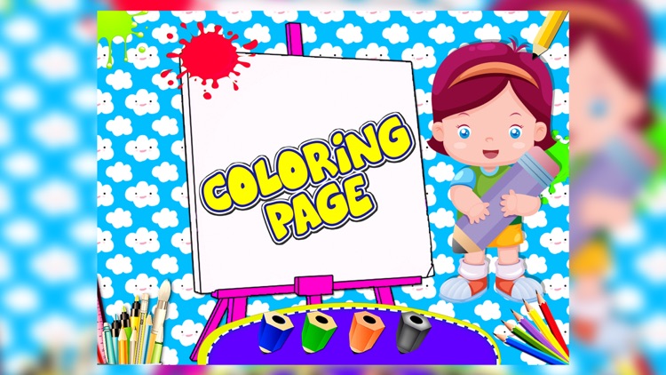 Free Coloring Pages - Preschool Colors Toys - Kids Love Learning Colors ...