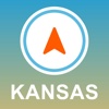 Kansas, USA GPS - Offline Car Navigation