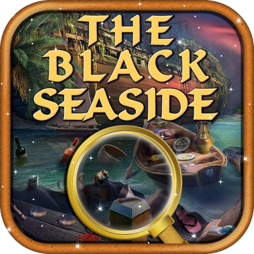 The Black Seaside - Hidden Objects game for kids and adutls icon