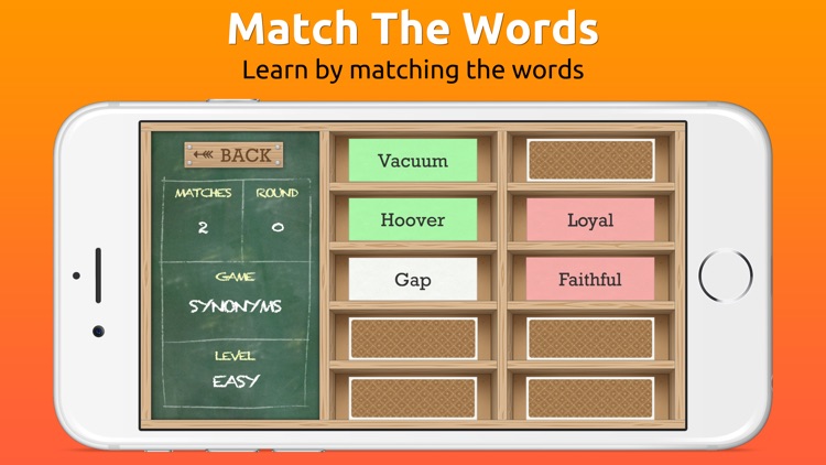 Apples & Pairs - Word Matching Game