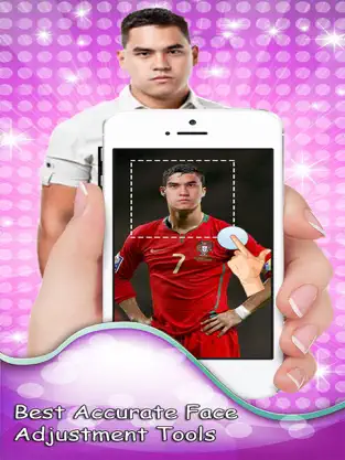 Screenshot 4 Iswap Caras para la Euro 2016 - Reemplazar o Modiface con mejor estrella de fútbol player.s iphone