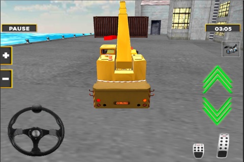 Construction Site Crane Simulator 3D - Excavator Crane Operator Sim 3D screenshot 2