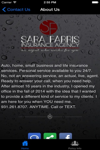 Sara Farris Insurance Agency screenshot 3