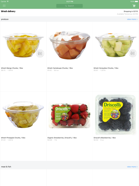 Screenshot #5 pour bfresh delivery