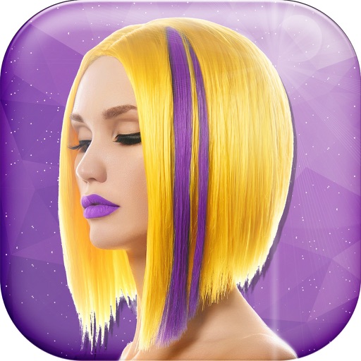 Fashion Hairstyle for Girls Pro – Fancy Hair Salon Photo Studio with Haircut Makeover Stickers icon