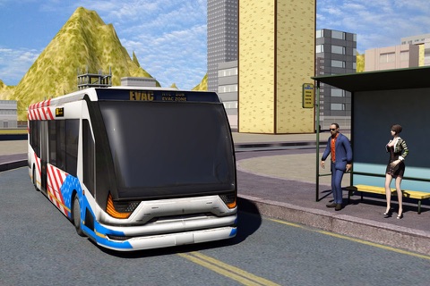 City Bus Crazy Driving Simulator screenshot 3