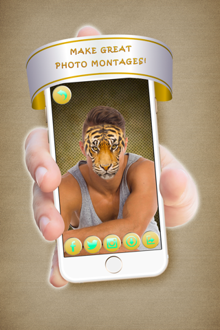 Animal Face Photo Booth - Morph & Blend Your Pics With Wild Animals Head.s screenshot 2