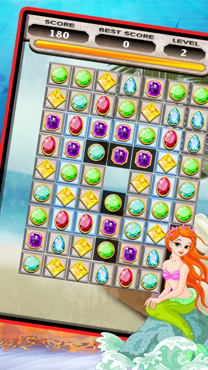 Sea Jewels Star Match 3 screenshot-4