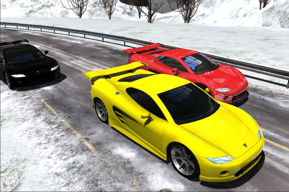 Sports Cars Racing Winter screenshot 2