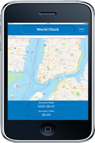 World Clock Zone Pro screenshot 3