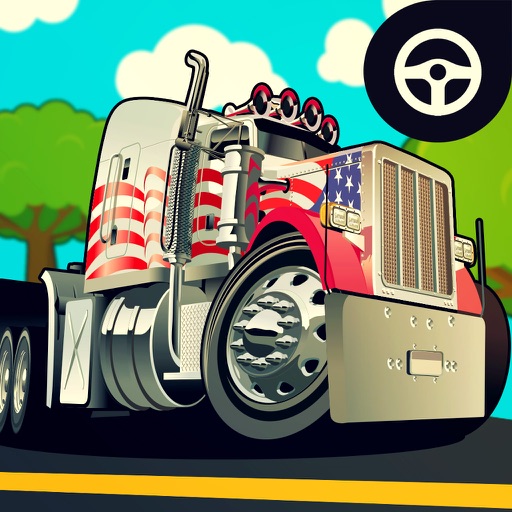 Semi Truck Driver Simulator - Ultimate euro 18 wheeler transporter car games for little boys and girls iOS App