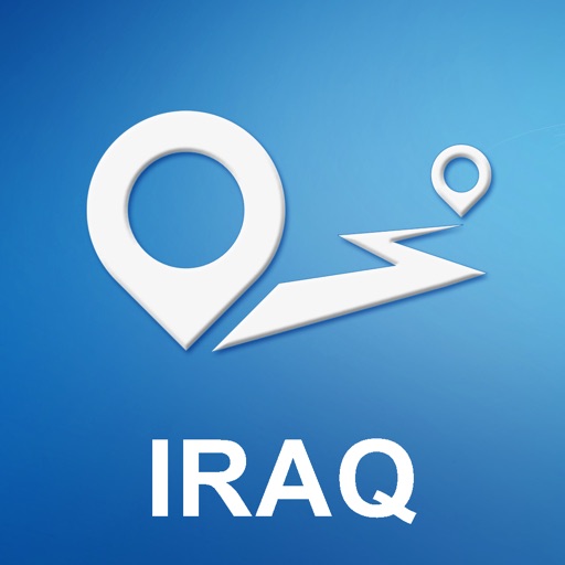 Iraq Offline GPS Navigation & Maps icon