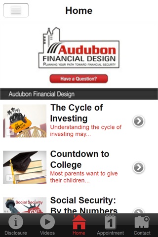 Audubon Financial Design screenshot 2