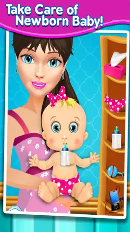 Game screenshot Awesome Newborn Baby and Mommy Doctor Care mod apk