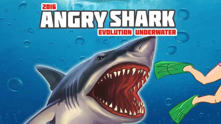 2016 Angry Shark Evolution Underwater - Jaws Sharks Attack Free Sharks games