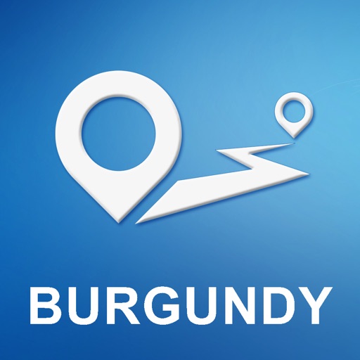 Burgundy, France Offline GPS Navigation & Maps icon