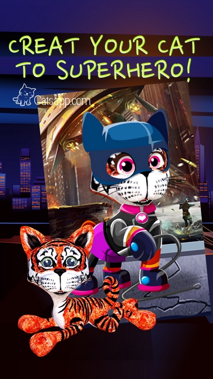 Super Hero Cat Guards Creator - Go Dress Up Superhero Dogs and Pet Games for Free