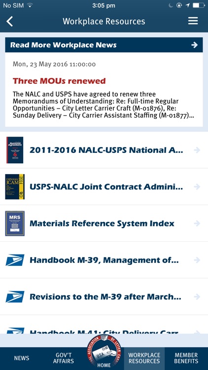 NALC Member App screenshot-3