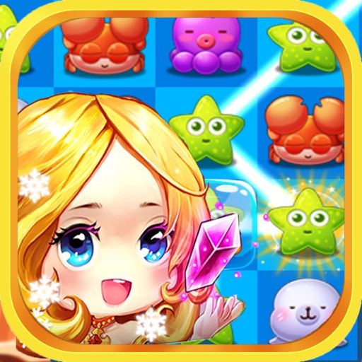 Sea Paradise Mania:Match 3 - A fun and addictive puzzle game for free