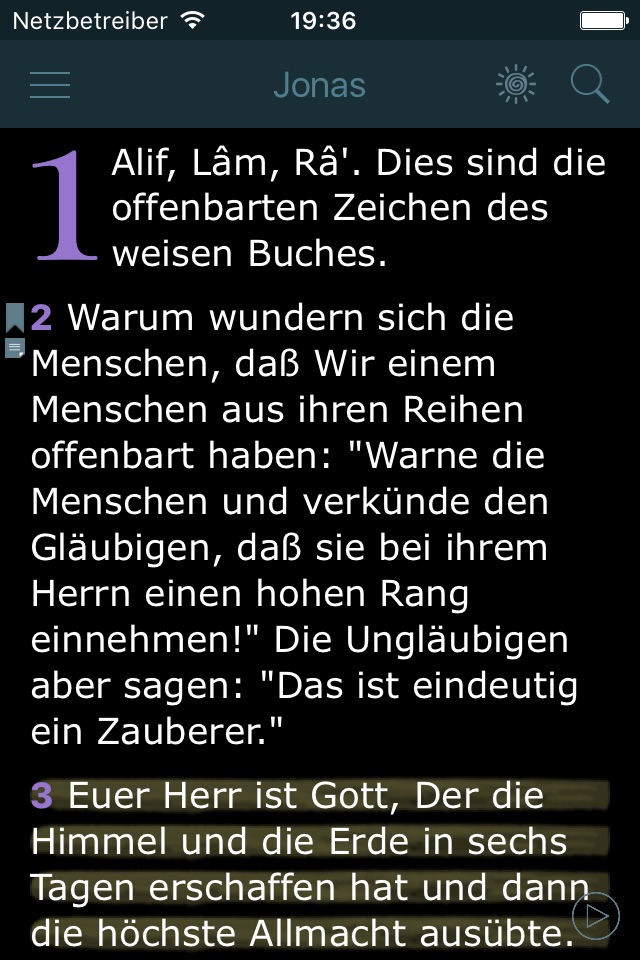 Der Koran auf Deutsch (Quran with Audio in German) screenshot 2