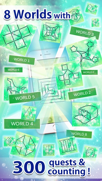 SmartLine - One stroke drawing puzzle game screenshot-3