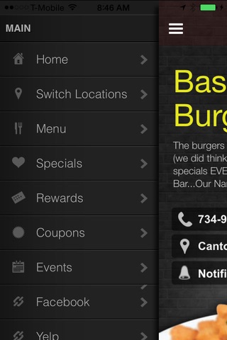 Basement Burger Bar screenshot 2