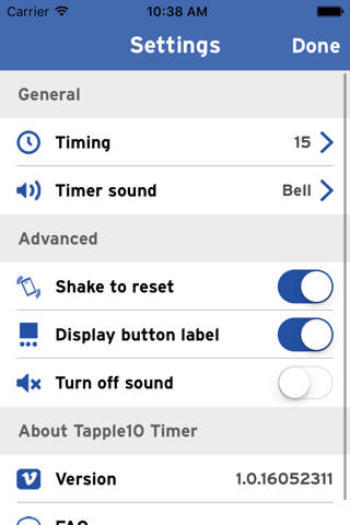 Tapple 10 Timer screenshot 3