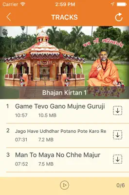 Game screenshot OSM Satsang - Om Shree Madhavanandji Prabhatiya, Path, Aarti, Bhajan, Kirtan, and Satsang apk