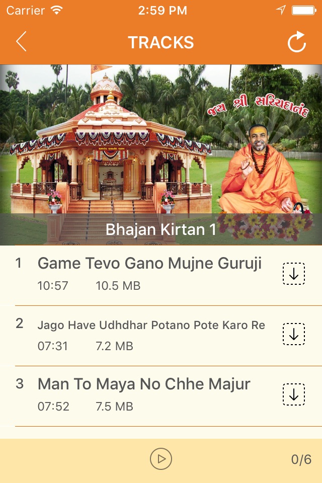 OSM Satsang - Om Shree Madhavanandji Prabhatiya, Path, Aarti, Bhajan, Kirtan, and Satsang screenshot 2