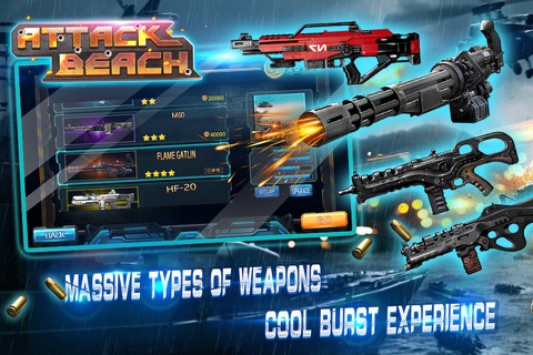Attach Beach-Modern gun battle, War on terror mobile games screenshot 2