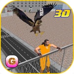 Police Eagle Prisoner Escape - Control City Crime Rate Chase Criminals Robbers  thieves