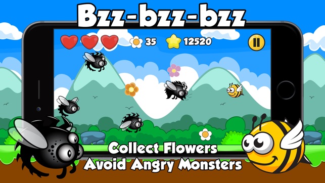 Bzz-bzz-bzz - Accelerometer Arcade Game(圖2)-速報App