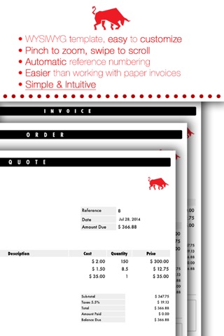 Invoice Maker Platinum: Essential PDF Invoicing & Mobile Estimates screenshot 4